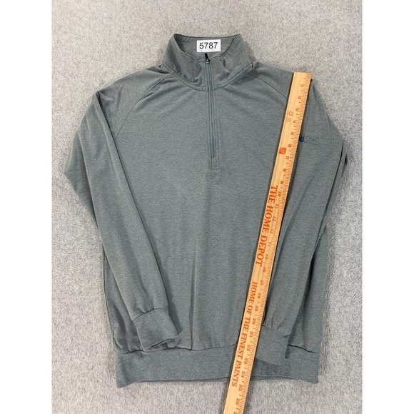 Travis Mathew Half Zip Pullover Shirt Top (Men's Small) Gray‎ - Picture 3 of 9